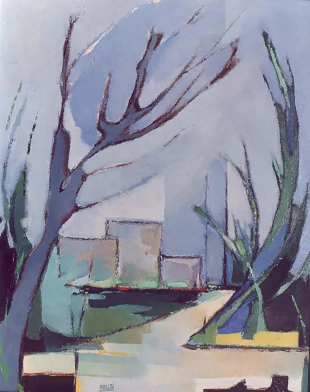 Paisaje de invierno I