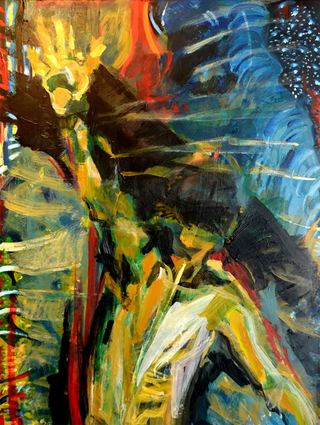 Imagen de Cristo hundiéndose