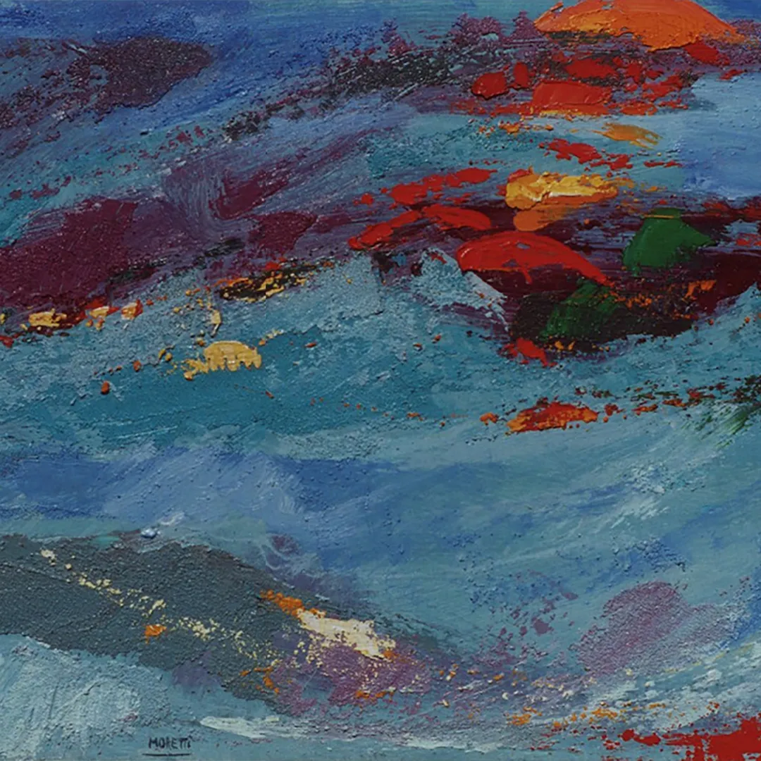 Atardecer desde el avión (1988)