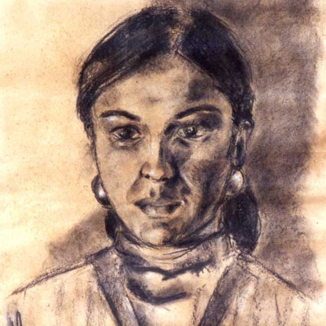 retrato-dibujo--carbonilla-sobre-papel-afiche-70x50-cm-1972